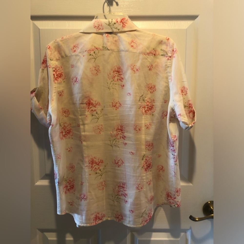 Lauren Ralph Lauren Floral Button-Up Shirt - Picture 5 of 5
